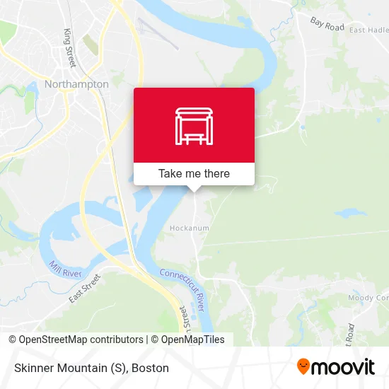Skinner Mountain map