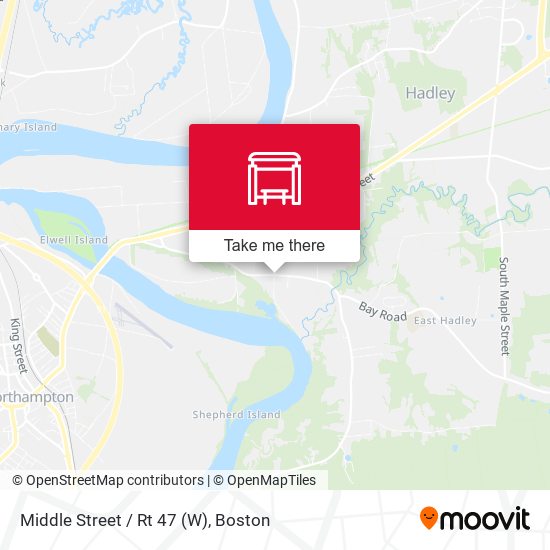 Middle Street / Rt 47 (W) map