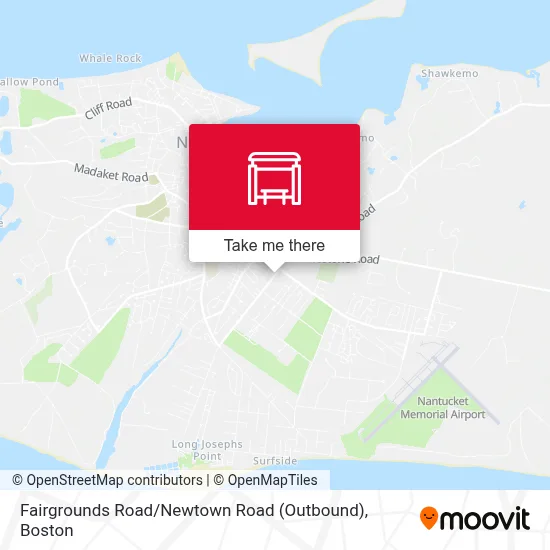 Fairgrounds Road / Newtown Road (Outbound) map