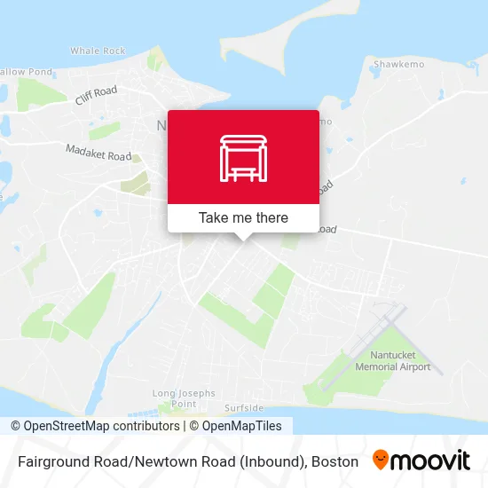 Fairground Road / Newtown Road (Inbound) map