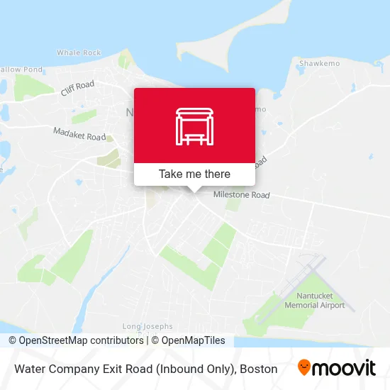 Water Company Exit Road (Inbound Only) map