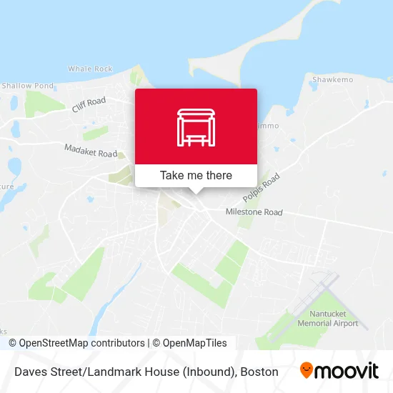 Daves Street / Landmark House (Inbound) map