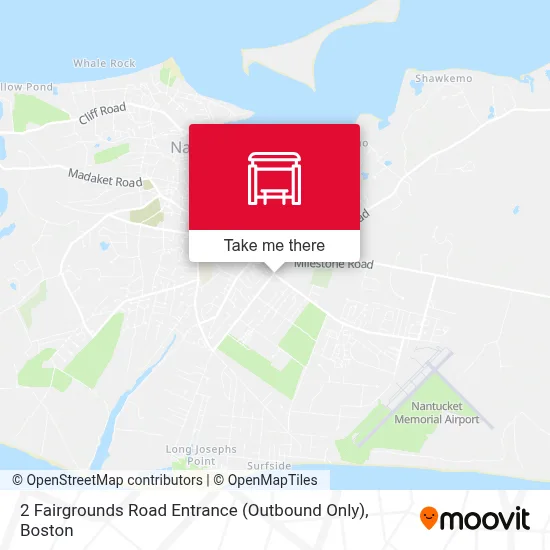 2 Fairgrounds Road Entrance (Outbound Only) map