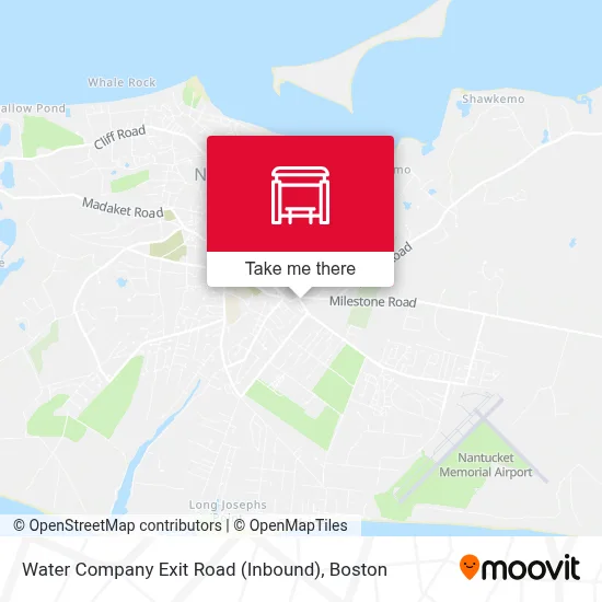 Water Company Exit Road (Inbound) map