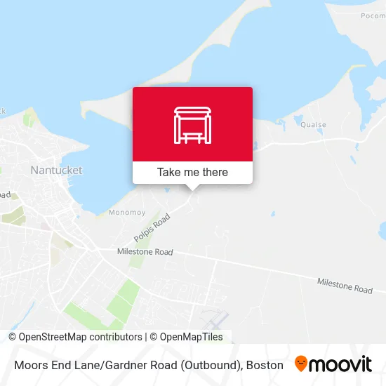 Moors End Lane / Gardner Road (Outbound) map