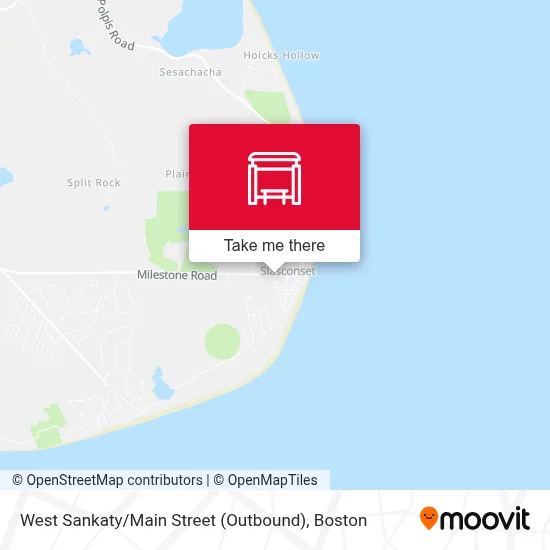 West Sankaty / Main Street (Outbound) map