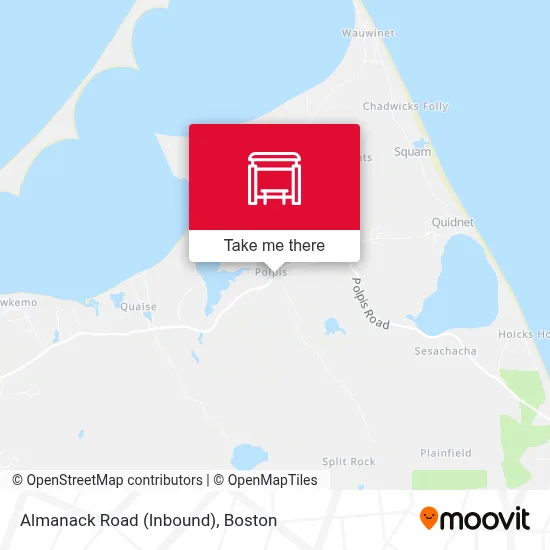 Almanack Road (Inbound) map