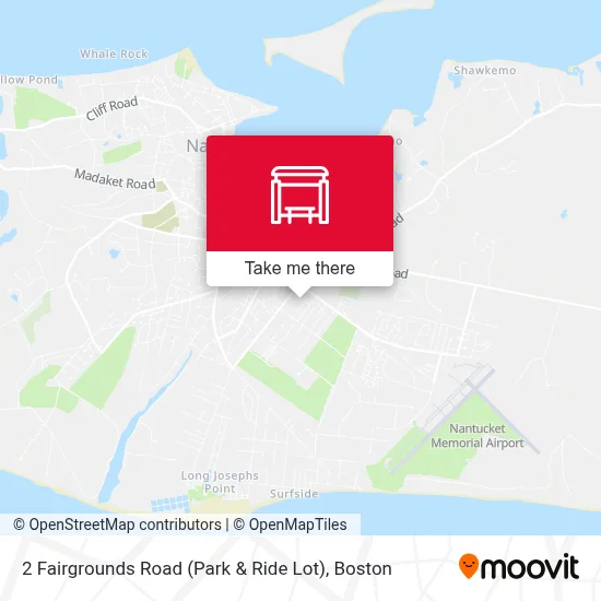 2 Fairgrounds Road (Park & Ride Lot) map