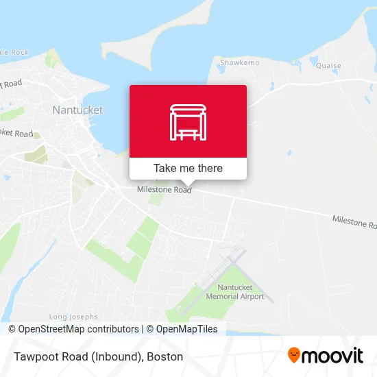 Tawpoot Road (Inbound) map