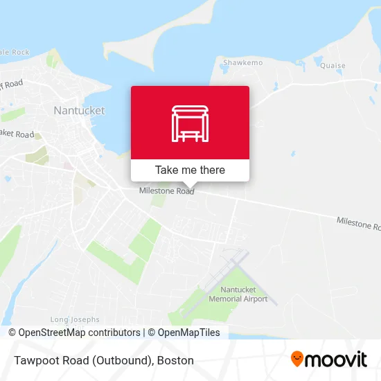Tawpoot Road (Outbound) map