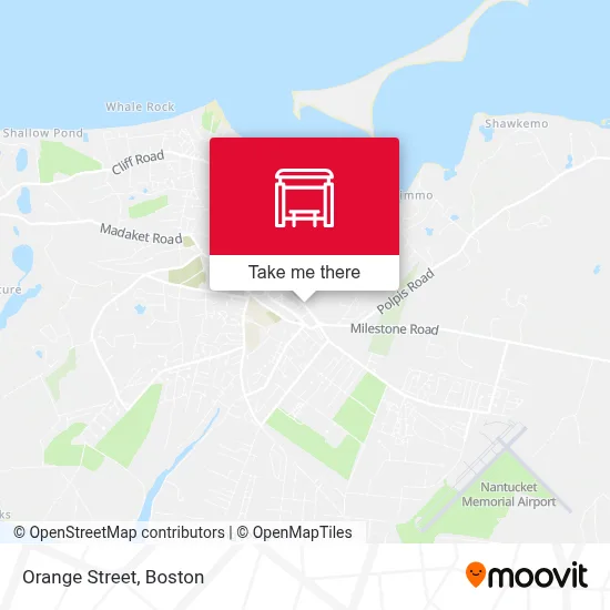 Orange Street map
