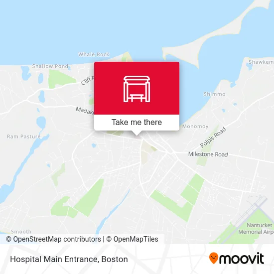 Hospital Main Entrance map