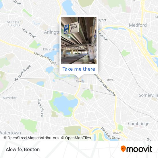 Alewife map