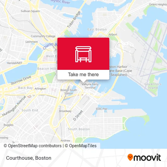 Courthouse map