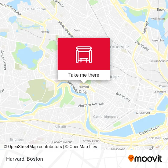 Harvard map