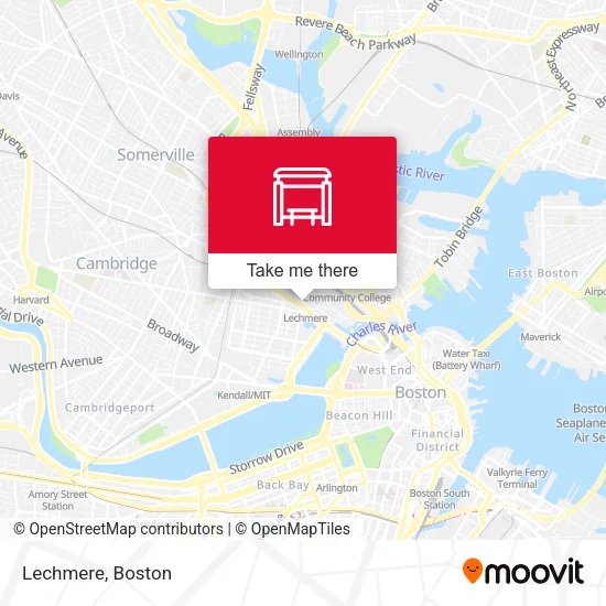 Lechmere map