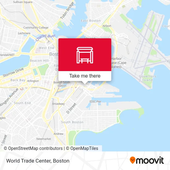 World Trade Center map