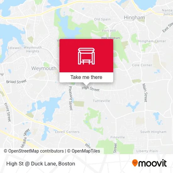 High St @ Duck Lane map