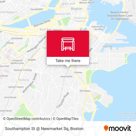 Southampton St @ Newmarket Sq map