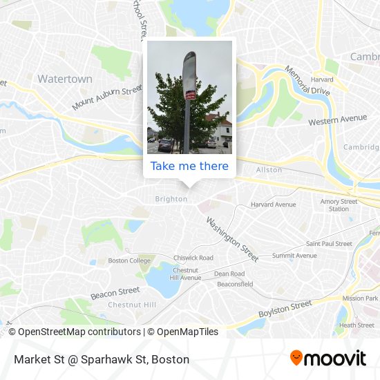 Market St @ Sparhawk St map