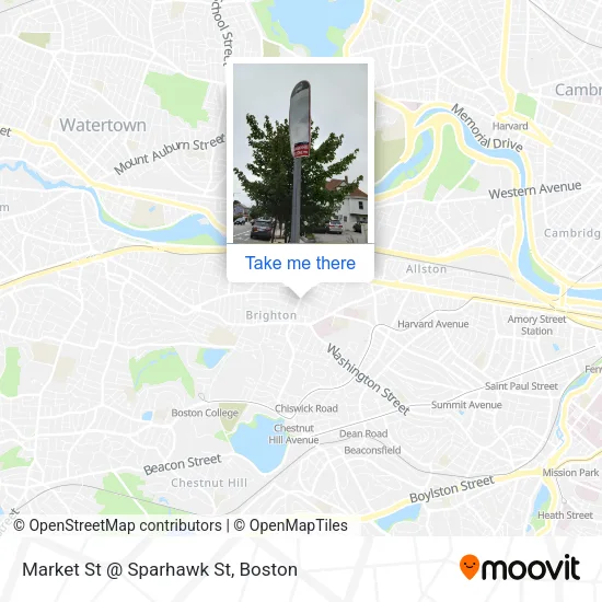 Mapa de Market St @ Sparhawk St