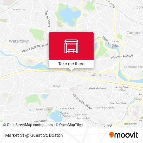 Market St @ Guest St map
