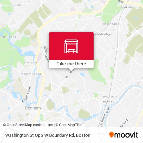Washington St Opp W Boundary Rd map