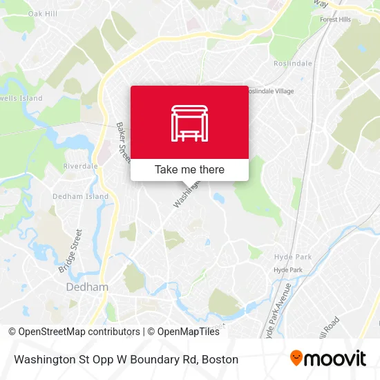 Washington St Opp W Boundary Rd map