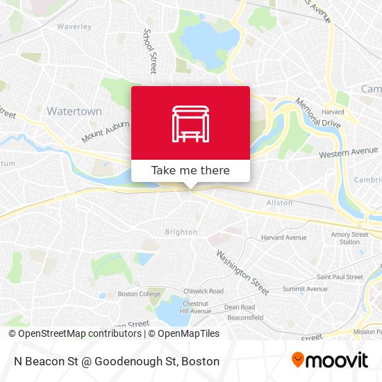 Mapa de N Beacon St @ Goodenough St