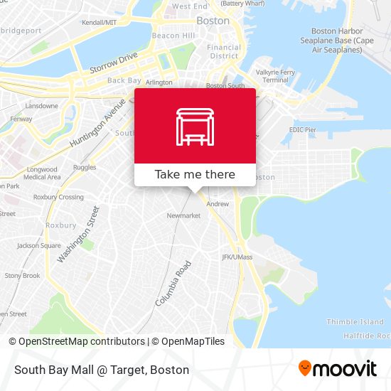 Mapa de South Bay Mall @ Target