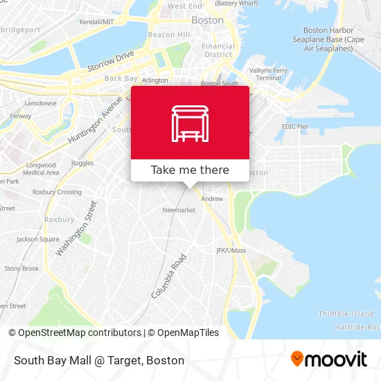 Mapa de South Bay Mall @ Target