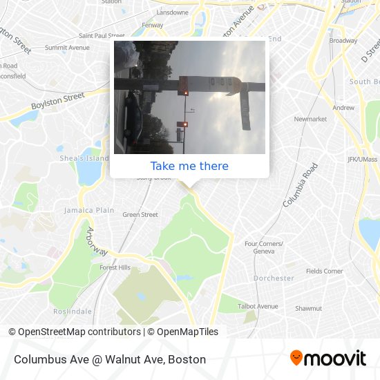 Mapa de Columbus Ave @ Walnut Ave