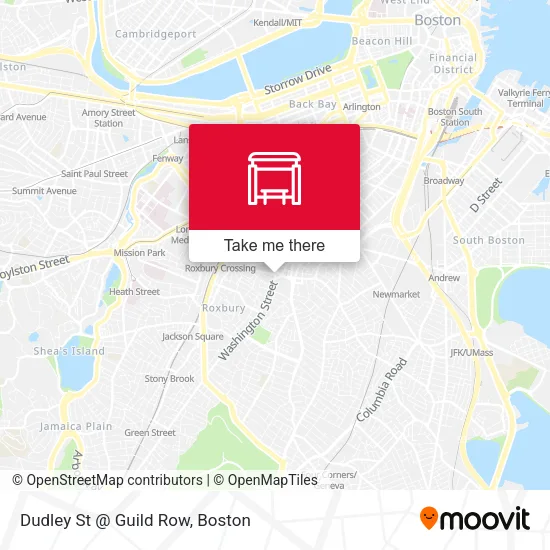 Mapa de Dudley St @ Guild Row