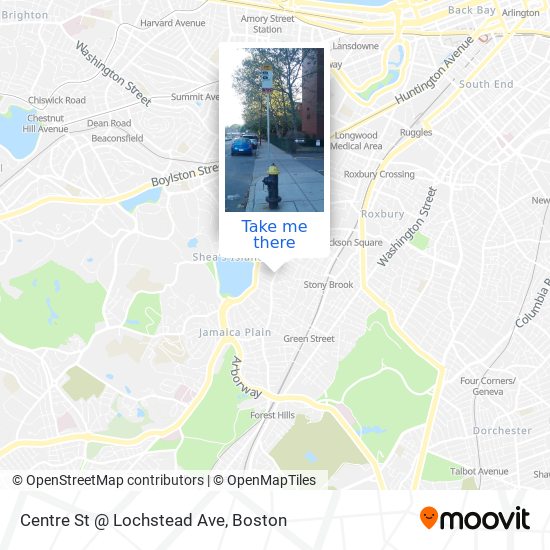 Centre St @ Lochstead Ave map