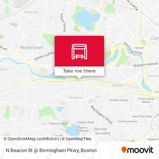 Mapa de N Beacon St @ Birmingham Pkwy