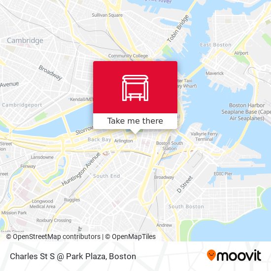 Charles St S @ Park Plaza map