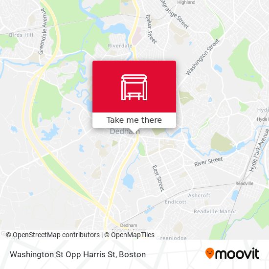 Mapa de Washington St Opp Harris St