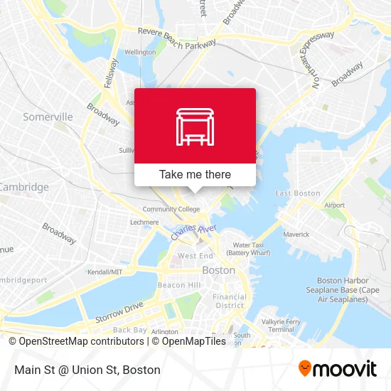 Mapa de Main St @ Union St