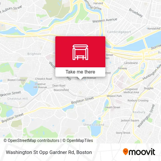 Washington St Opp Gardner Rd map
