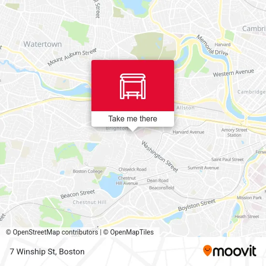 7 Winship St map