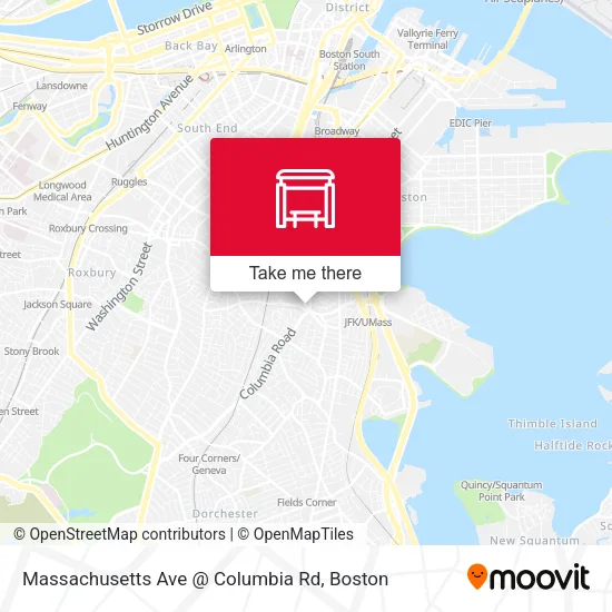 Massachusetts Ave @ Columbia Rd map