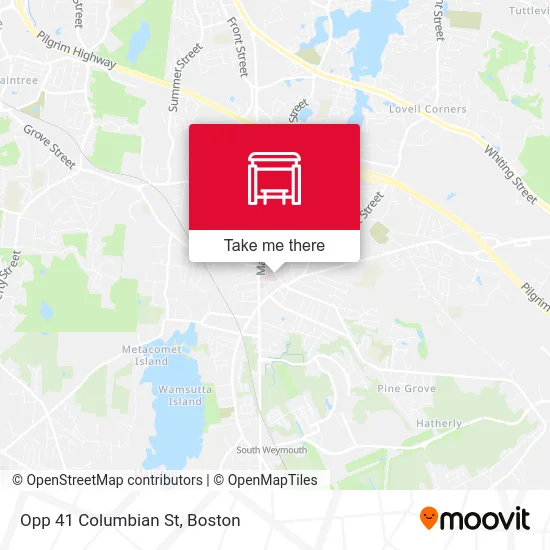 Opp 41 Columbian St map