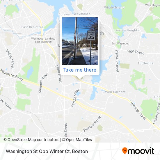 Washington St Opp Winter Ct map