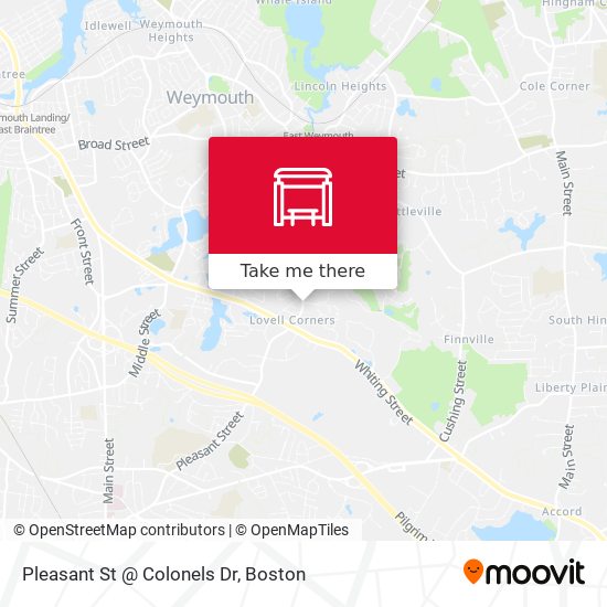 Pleasant St @ Colonels Dr map