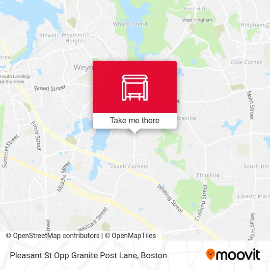 Pleasant St Opp Granite Post Lane map