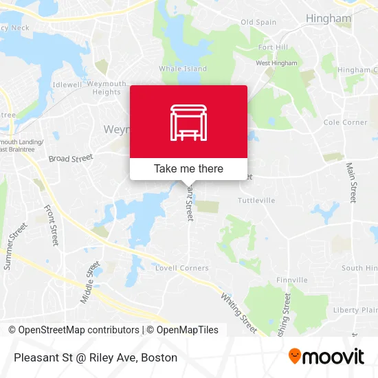 Pleasant St @ Riley Ave map