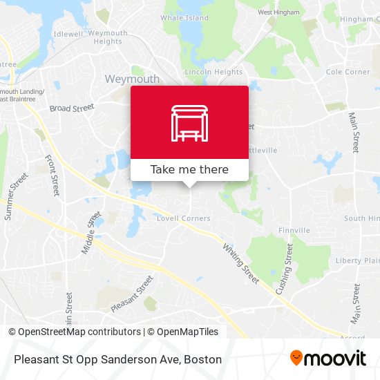 Pleasant St Opp Sanderson Ave map