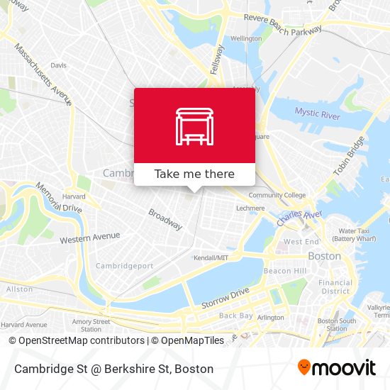 Cambridge St @ Berkshire St map