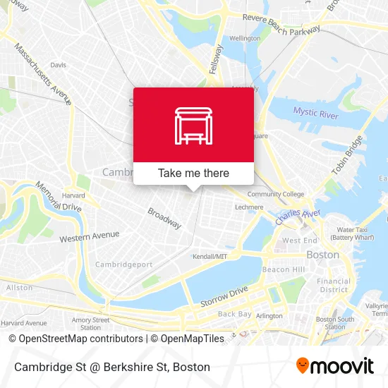 Cambridge St @ Berkshire St map