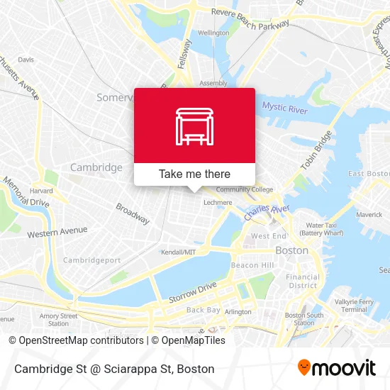 Cambridge St @ Sciarappa St map